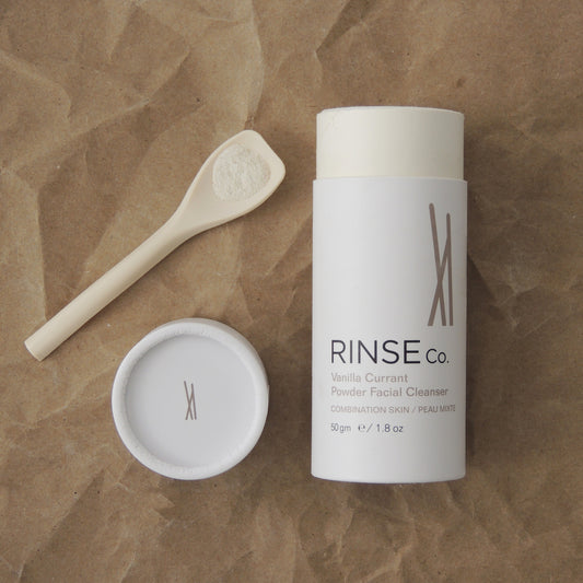 Rice Powder Facial Cleanser for Combination Skin - Vanilla Currant
