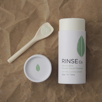 Rice Powder Facial Cleanser for Oily Skin - Marine Mint