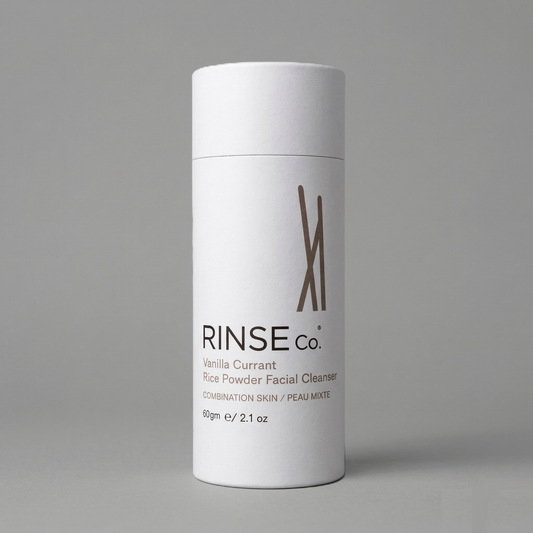 Rice Powder Facial Cleanser for Combination Skin - Vanilla Currant