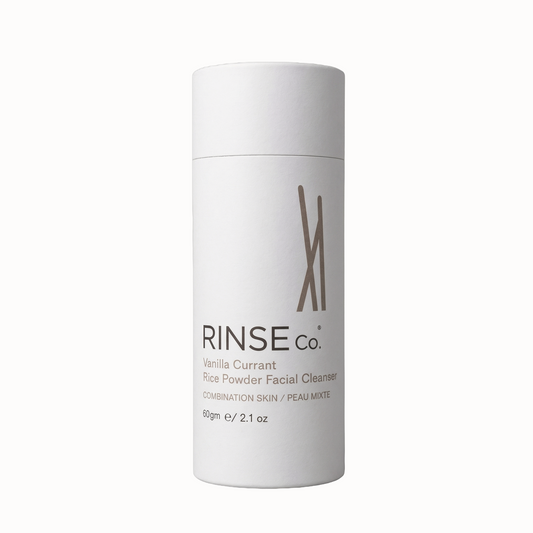 Rice Powder Facial Cleanser for Combination Skin - Vanilla Currant