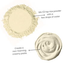 Load image into Gallery viewer, Rice Powder Facial Cleanser for Dry Skin - Coconut Milk &amp; Honey 🍁 Made in Vancouver, Canada