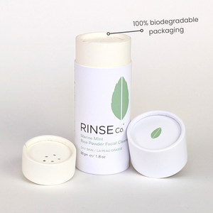 Rice Powder Facial Cleanser for Oily Skin - Marine Mint 🍁 Made in Vancouver, Canada