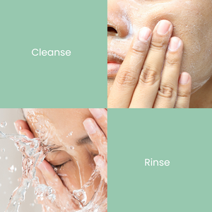 Rice Powder Facial Cleanser for Oily Skin - Marine Mint 🍁 Made in Vancouver, Canada