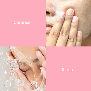 Rice Powder Facial Cleanser for Dry & Sensitive Skin - Sweet Red Rose 🍁 Made in Vancouver, Canada