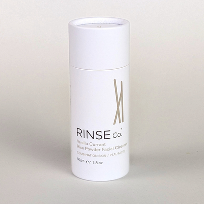 Rice Powder Facial Cleanser for Combination Skin - Vanilla Currant