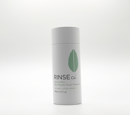 Rice Powder Facial Cleanser for Oily Skin - Marine Mint
